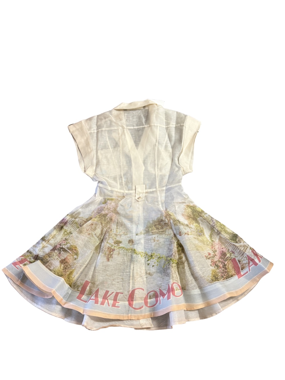 Zimmerman Como printed linen and silk shirt dress - Picture 6 of 9